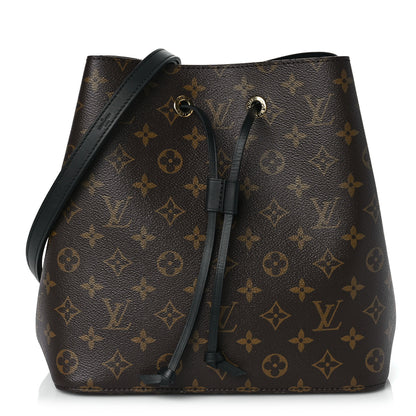 Louis Vuitton Monogram Neonoe MM Black 1 of 8