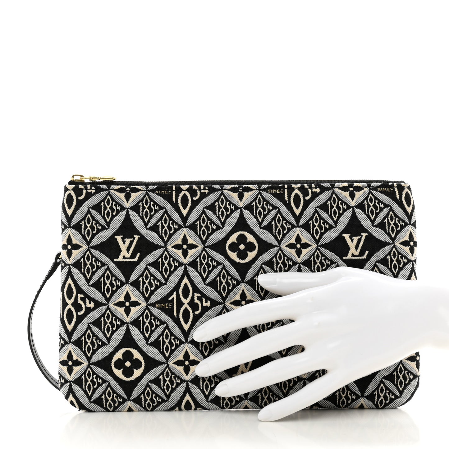 Jacquard Since 1854 Neverfull MM GM Pochette Grey