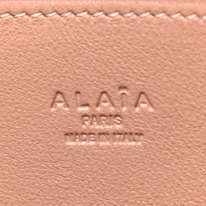 Alaia Calfskin Laser Cut Clutch Black 6 of 6