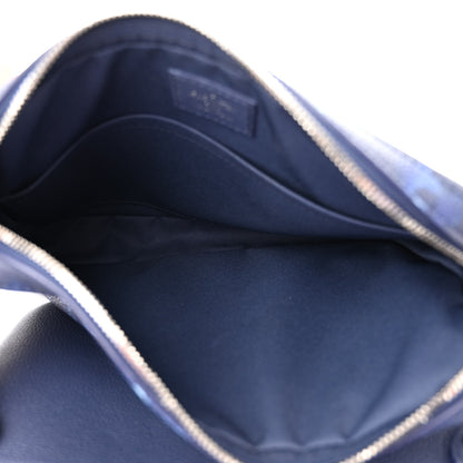 Louis Vuitton Monogram Ink Watercolor Trio Messenger Bag Blue 5 of 10