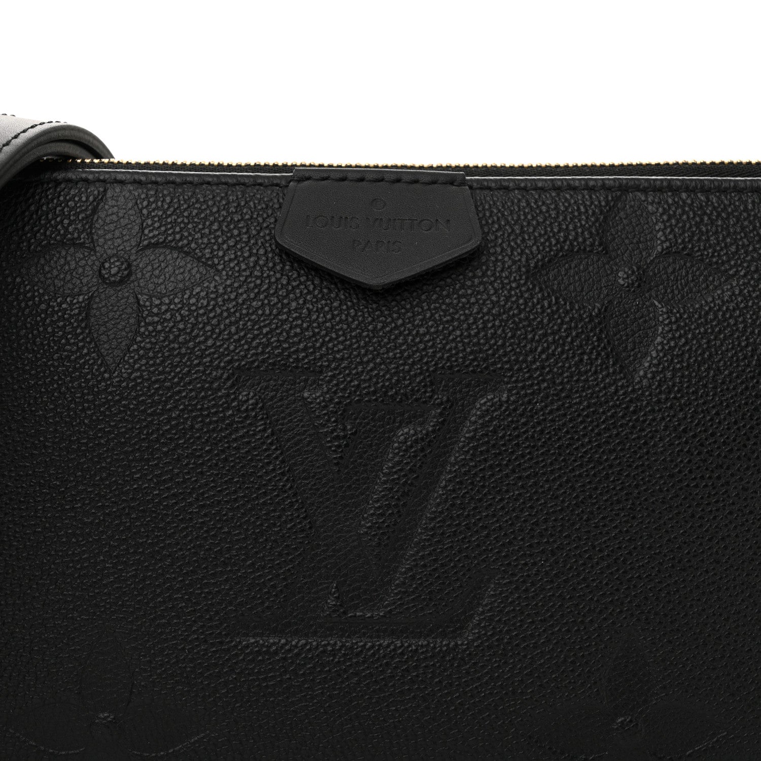 Louis Vuitton Empreinte Monogram Giant Multi Pochette Accessories Large Pochette Black 7 of 10