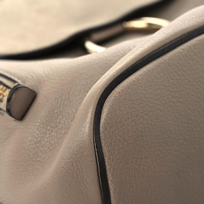 Chloe Suede Calfskin Medium Faye Backpack Motty Grey 5 of 17