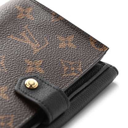Louis Vuitton Monogram Pallas Compact Wallet Black 9 of 9