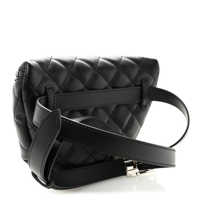 Chanel Calfskin Quilted Waist Belt Bag Black 3 of 10