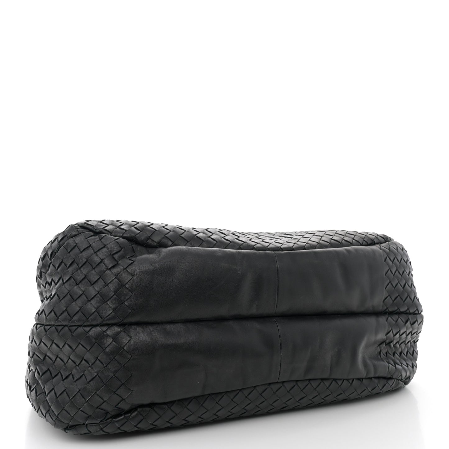 Nappa Intrecciato Large Campana Black
