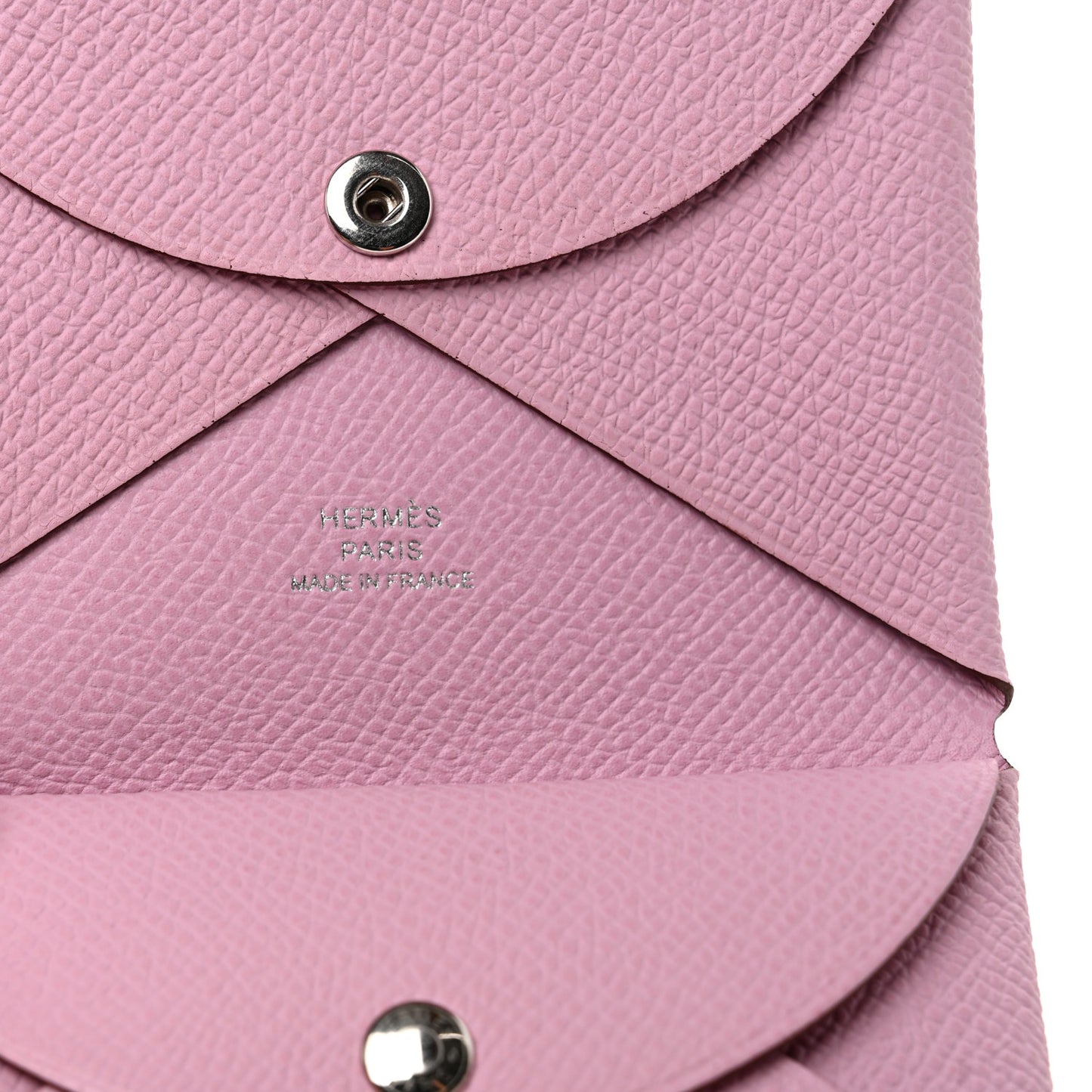Epsom Calvi Duo Card Case Mauve Sylvestre