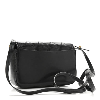 Givenchy Goatskin Quilted GV3 Mini Pocket Convertible Bag Black 2 of 10