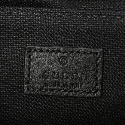 Gucci Crepe Wool Silk GG Monogram Go Small Shoulder Bag Black 7 of 10