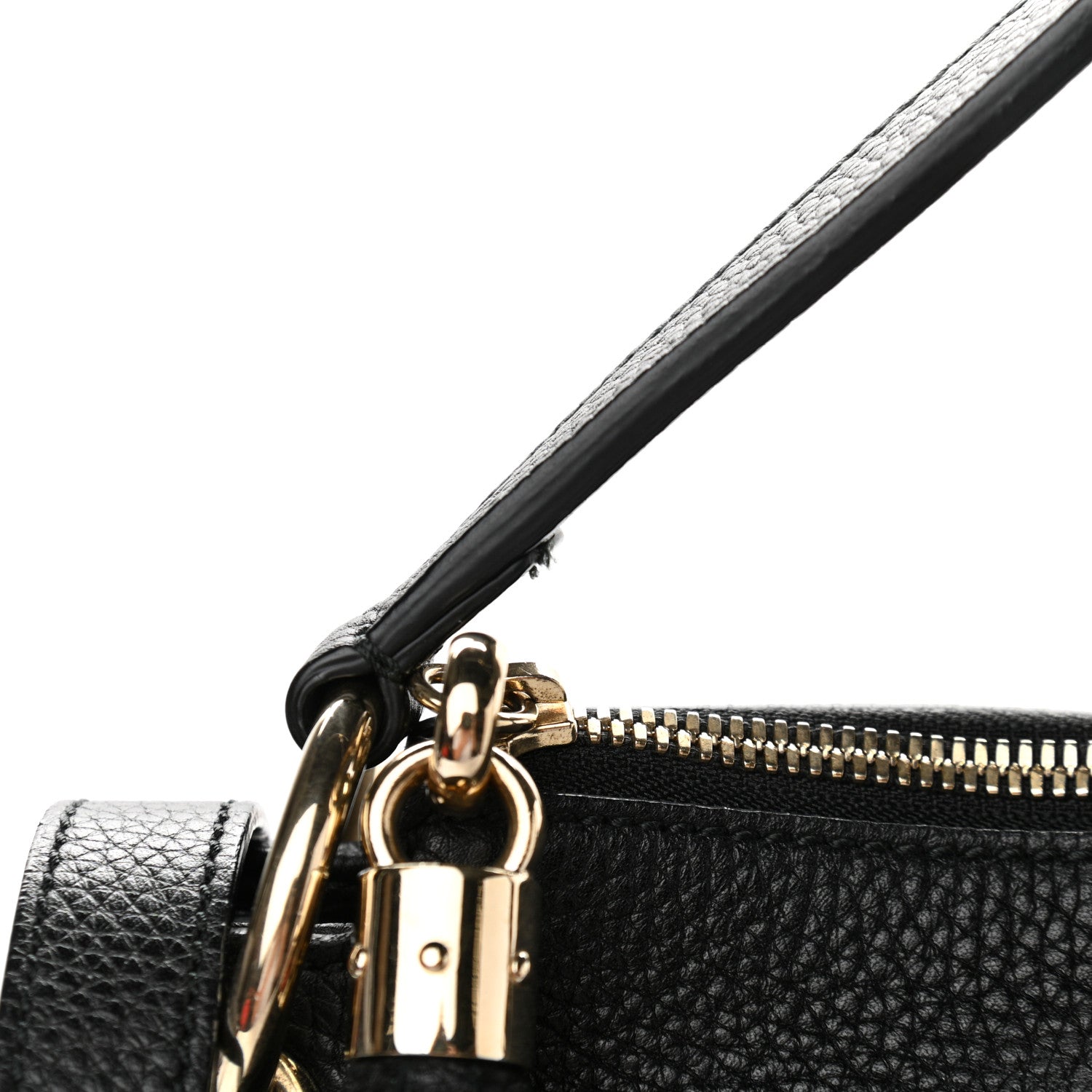 Gucci Pebbled Calfskin Large Soho Hobo Black 11 of 12