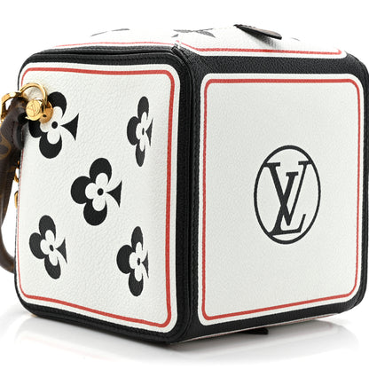 Louis Vuitton Taurillon Game On Square Dice Bag White 9 of 10