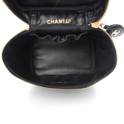 Chanel Caviar Vanity Cosmetic Case Black 5 of 13