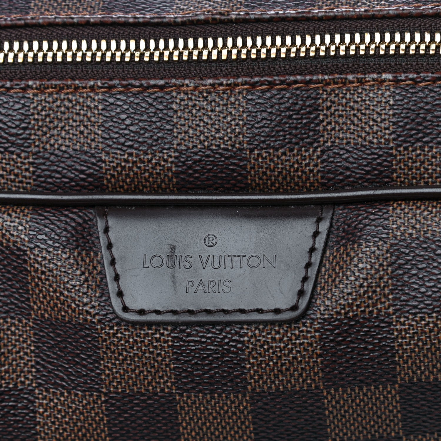 Louis Vuitton Damier Ebene Rivington GM 4 of 10