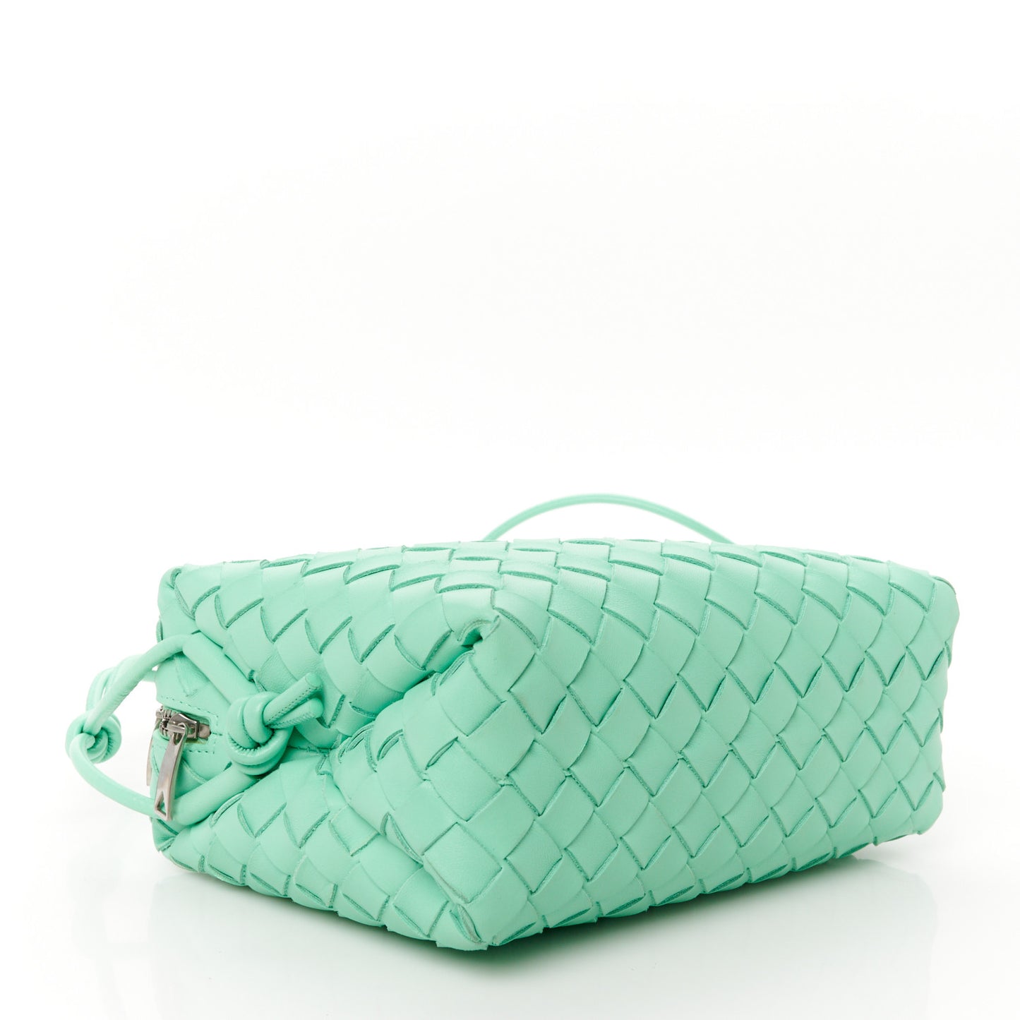 Nappa Intrecciato Small Loop Camera Bag Siren
