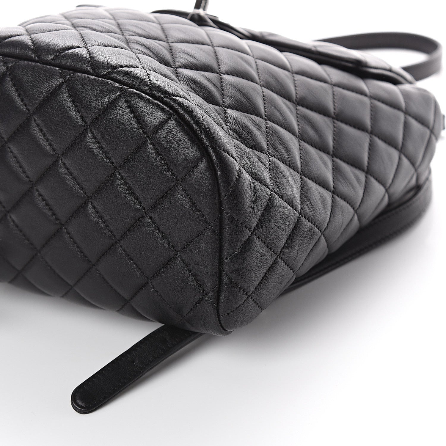 Chanel Lambskin Quilted Small Urban Spirit Backpack Black 9 of 9