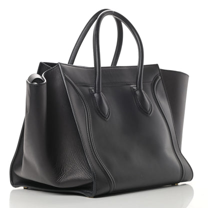 Celine Smooth Calfskin Medium Phantom Luggage Black 3 of 17