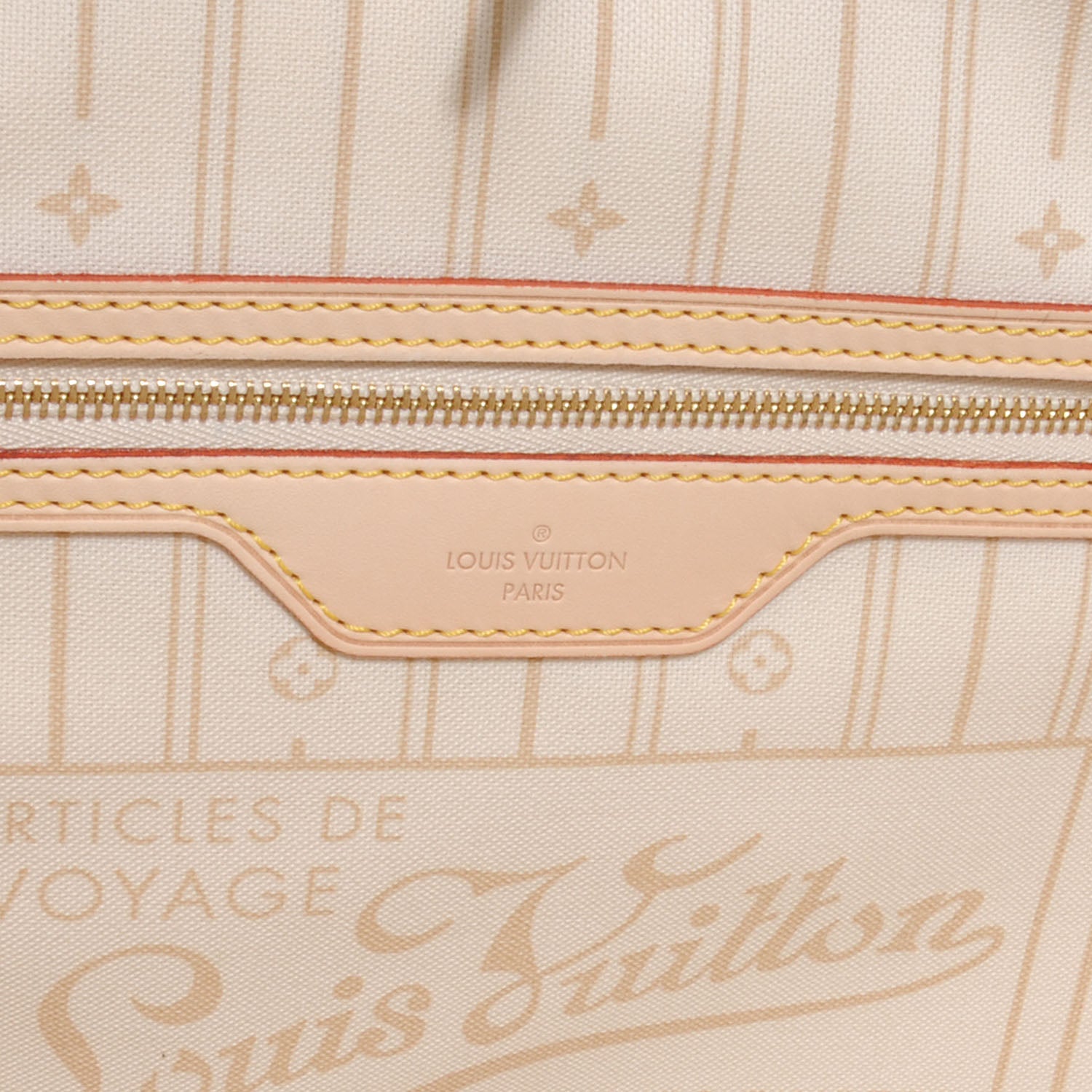 Louis Vuitton Damier Azur Neverfull MM 6 of 7