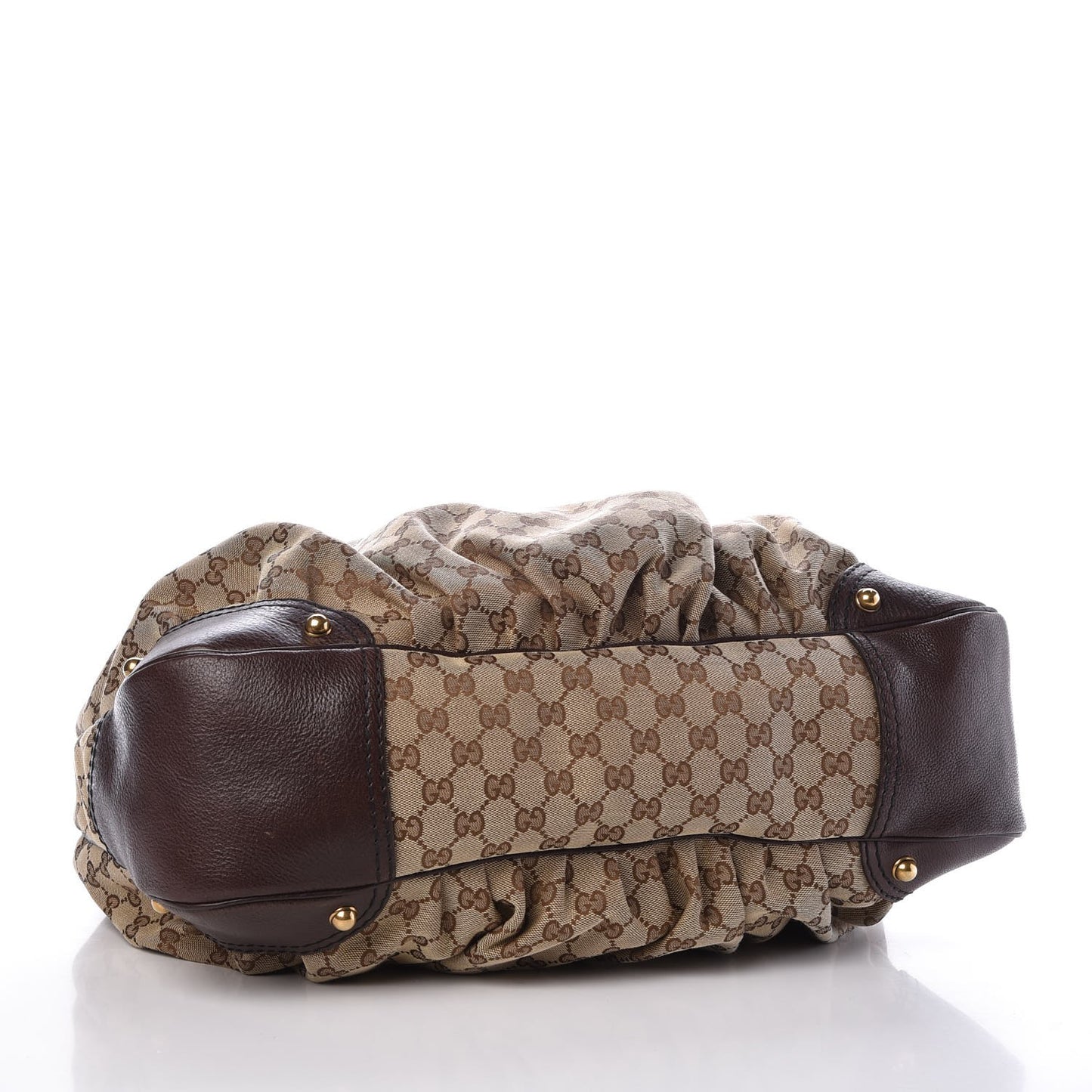 Monogram Large Jockey Hobo Dark Brown
