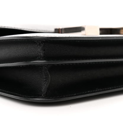 Hermes Veau Monsieur Lizard Constance 18 Black Ombre 9 of 12