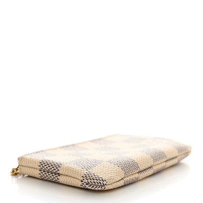 Louis Vuitton LOUIS VUITTON Damier Azur Key Pouch 4 of 7