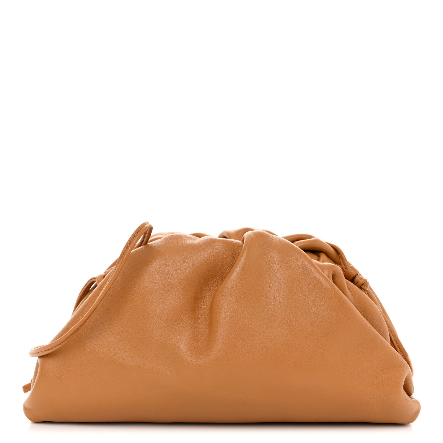 Bottega Veneta Butter Calfskin The Mini Pouch Camel 1 of 9