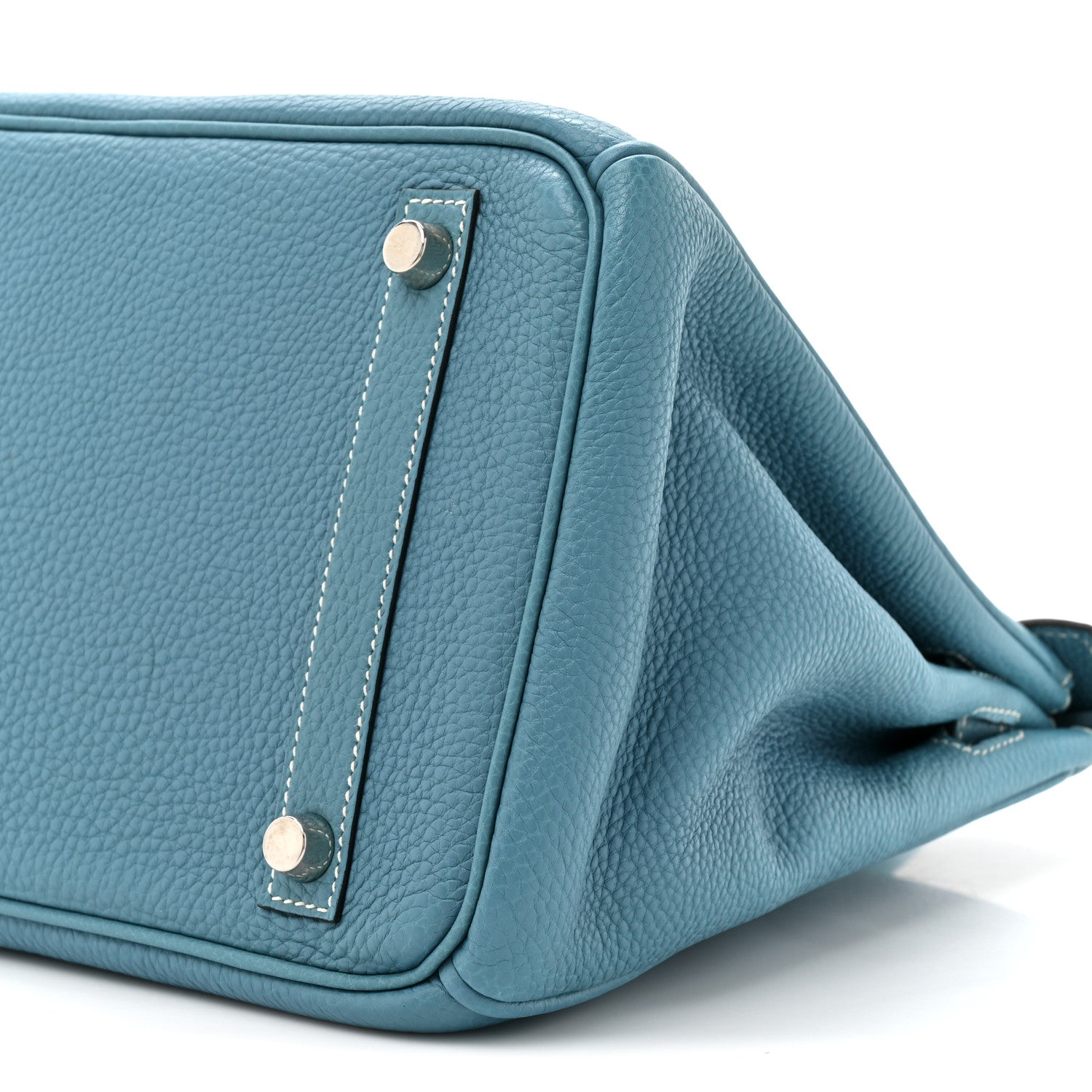 Hermes Togo BIRKIN 30 Blue Jean 9 of 19