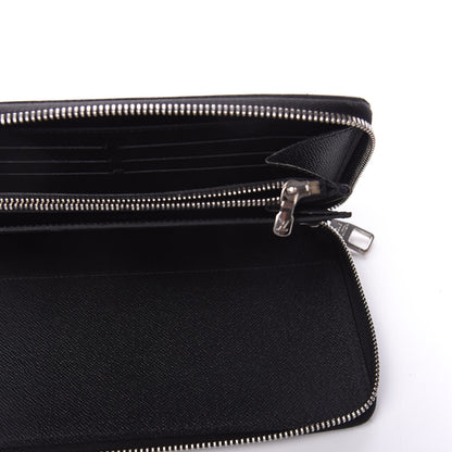Louis Vuitton Epi Zippy Organizer Wallet Black 5 of 10