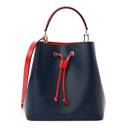 Louis Vuitton Epi Neonoe Indigo Coquelicot 1 of 10