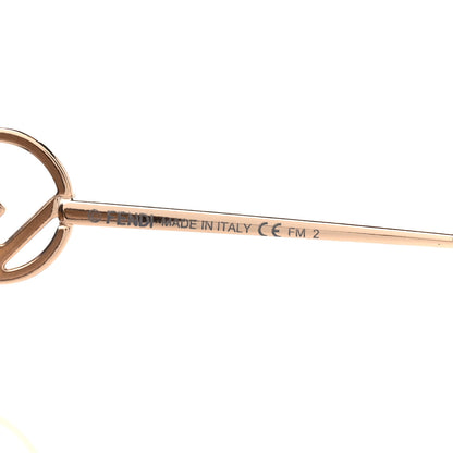 Fendi Acetate Metal F is Fendi FF Square Cat Eye Sunglasses FF 0424/F/S Havana 6 of 7