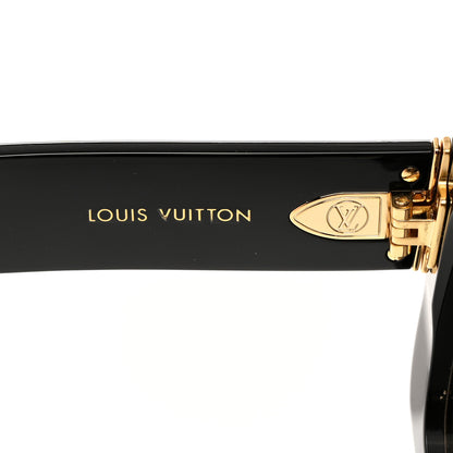 Louis Vuitton Acetate LV Empreinte Square Sunglasses Z1611W Black 5 of 7
