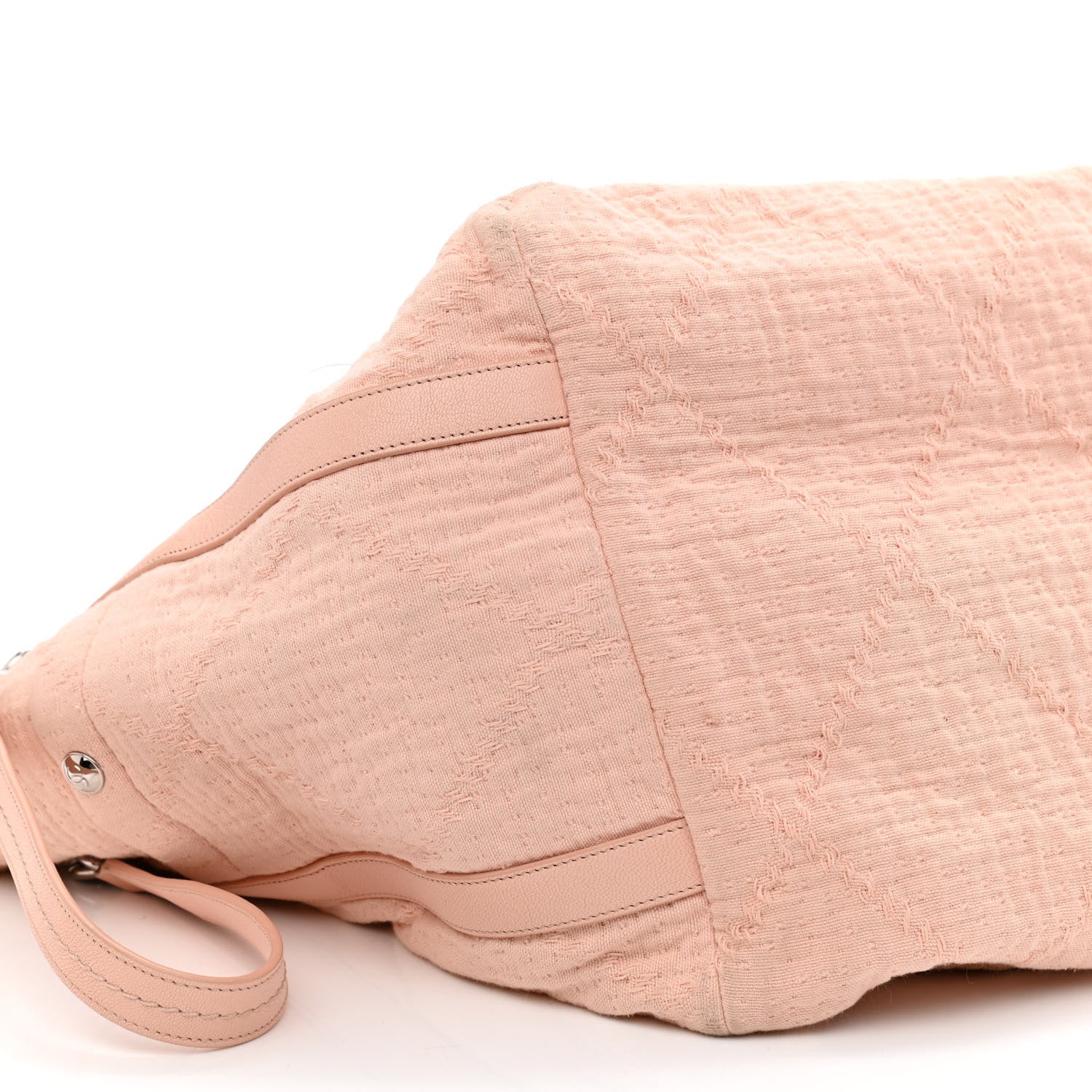 Chanel Canvas Small Double Face Tote Light Pink 9 of 12