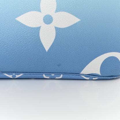 Louis Vuitton Monogram Giant By The Pool Neverfull MM Blue 17 of 23