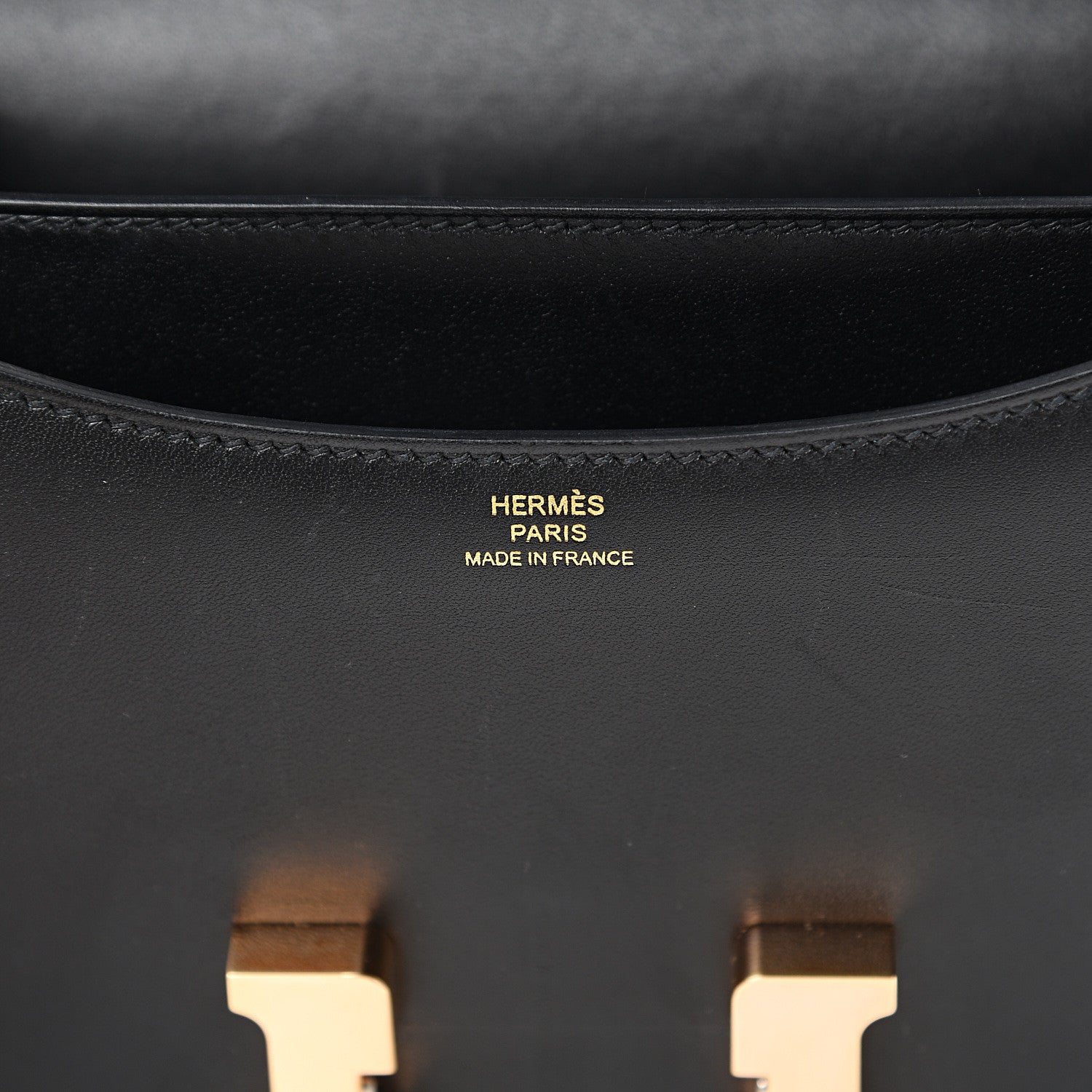 Hermes Veau Monsieur Constance 18 Black 5 of 17