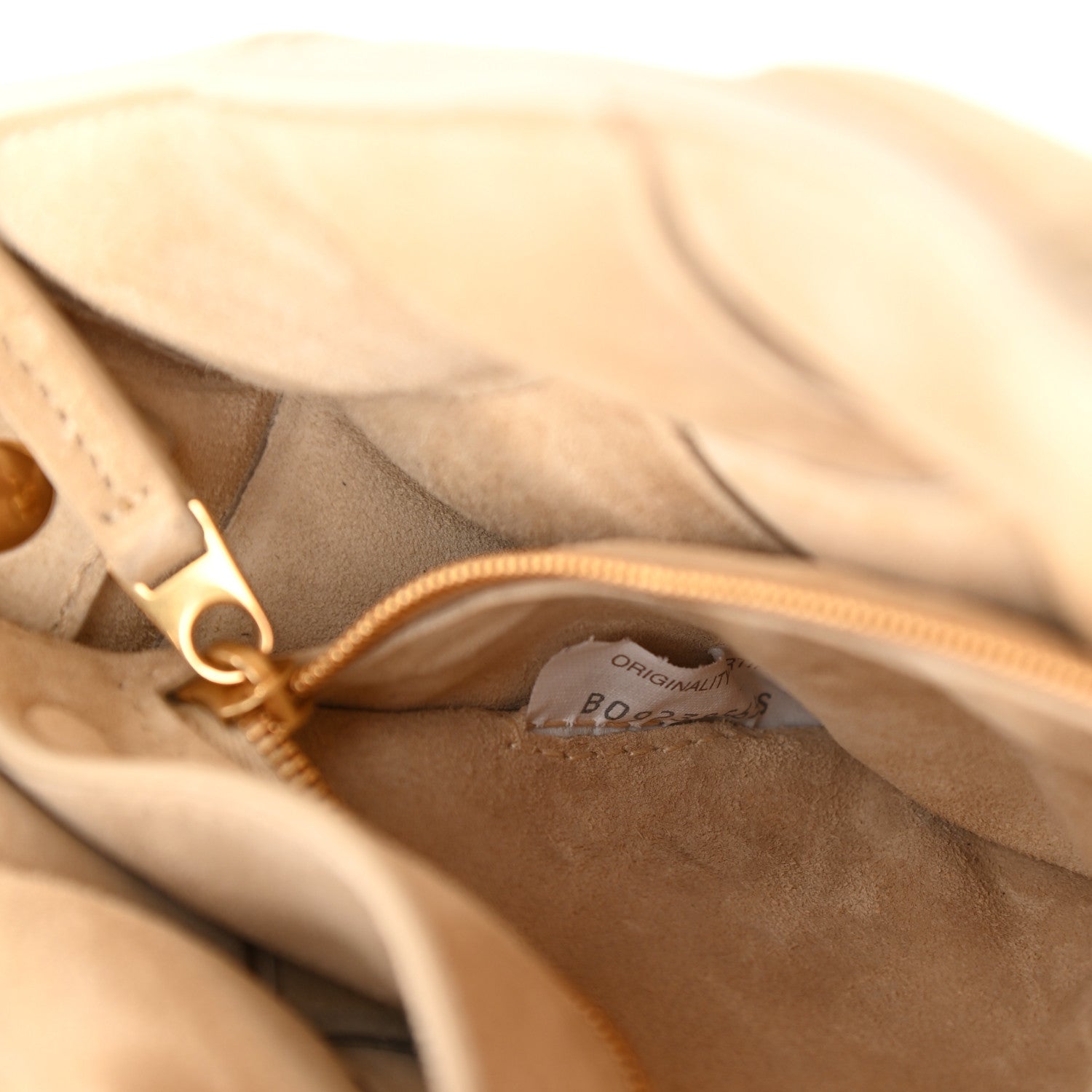 Bottega Veneta Suede Calfskin Maxi Intrecciato Padded Cassette Crossbody Bag Sand 7 of 12