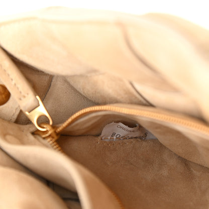 Bottega Veneta Suede Calfskin Maxi Intrecciato Padded Cassette Crossbody Bag Sand 7 of 12