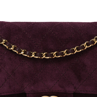 Chanel Suede Calfskin Mini Souplissimo Flap Burgundy 7 of 10