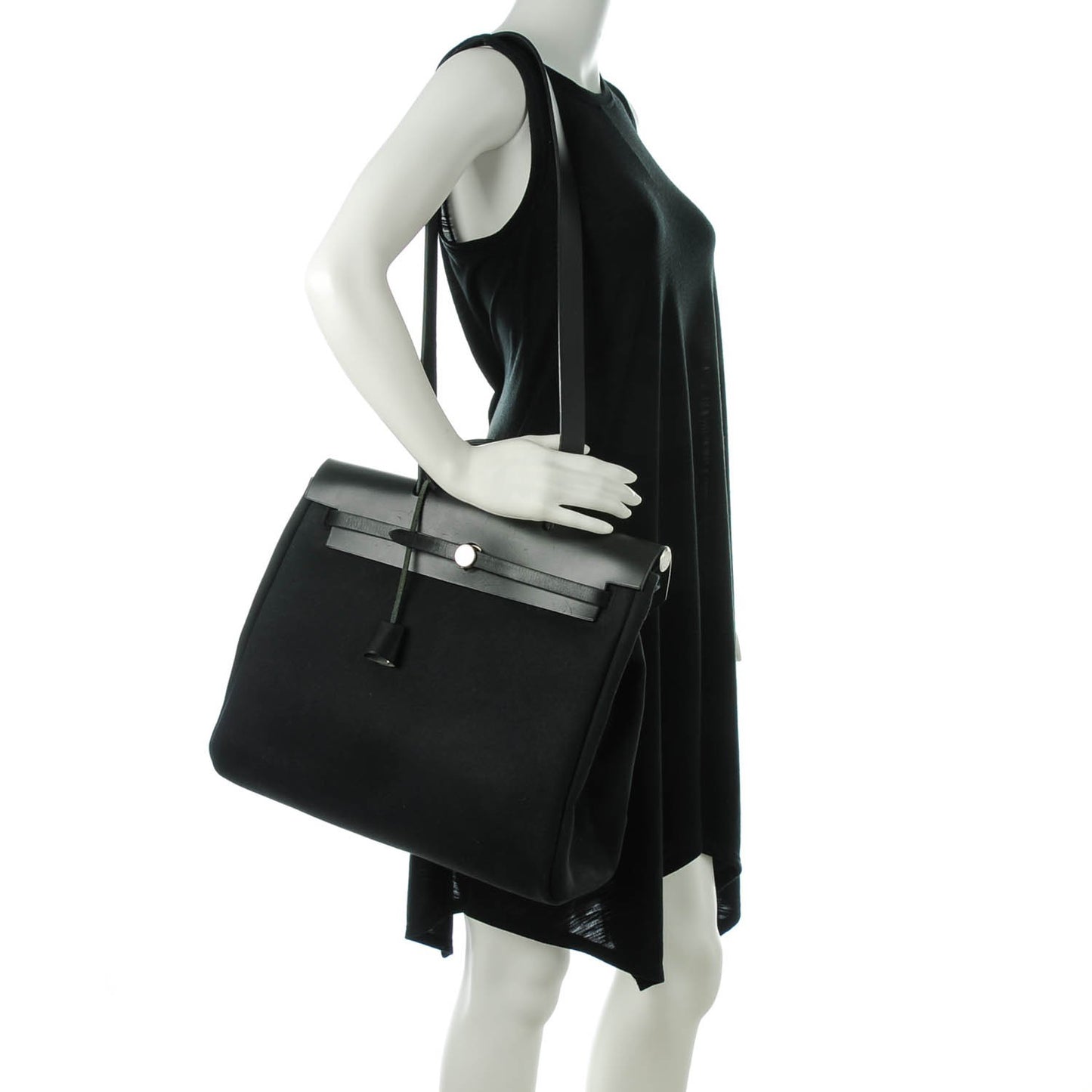 Toile Vache Calfskin Herbag 39 MM Black