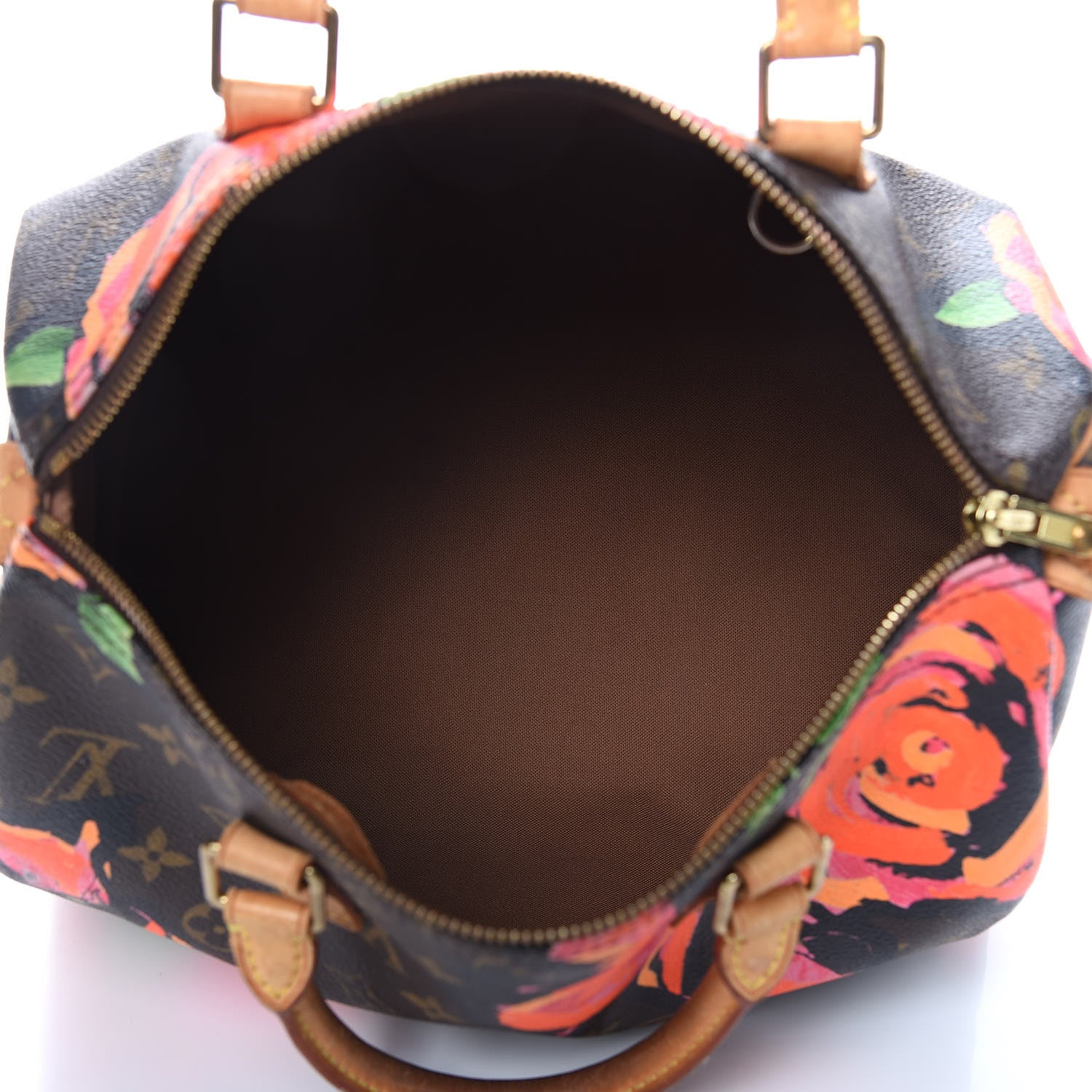 Louis Vuitton Monogram Roses Speedy 30 5 of 19
