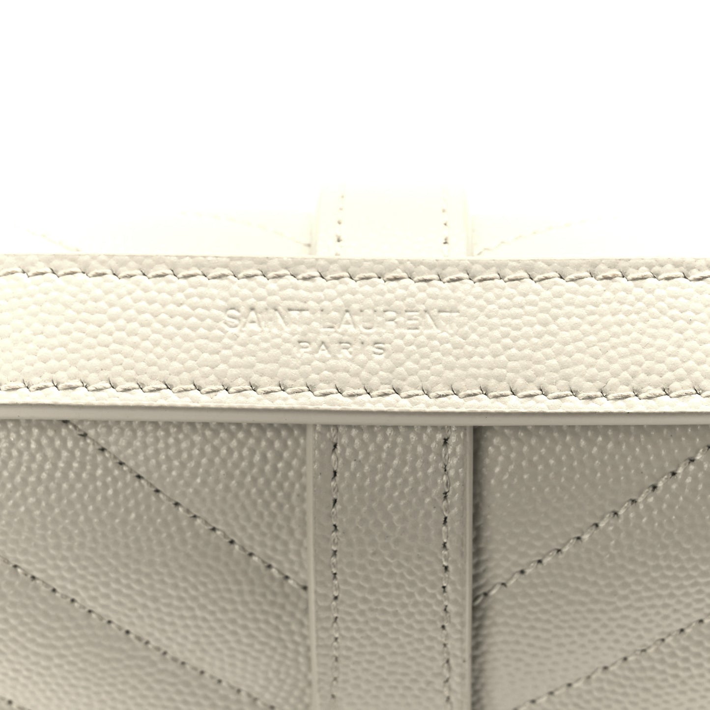 Grain De Poudre Textured Mixed Matelasse Medium Triquilt Monogram Satchel Crema Soft
