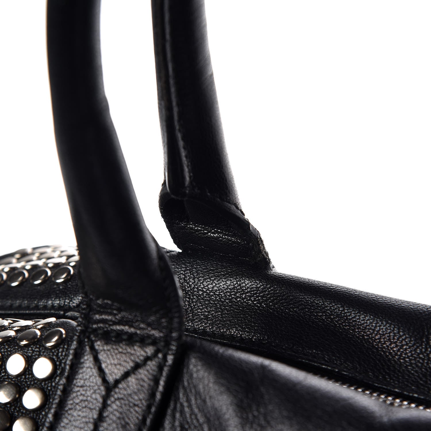 Saint Laurent Chevre Large Rock Stud Easy Y Black 11 of 19