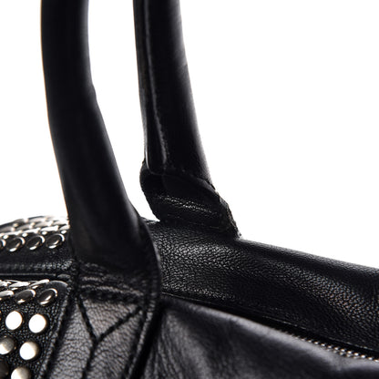 Saint Laurent Chevre Large Rock Stud Easy Y Black 11 of 19