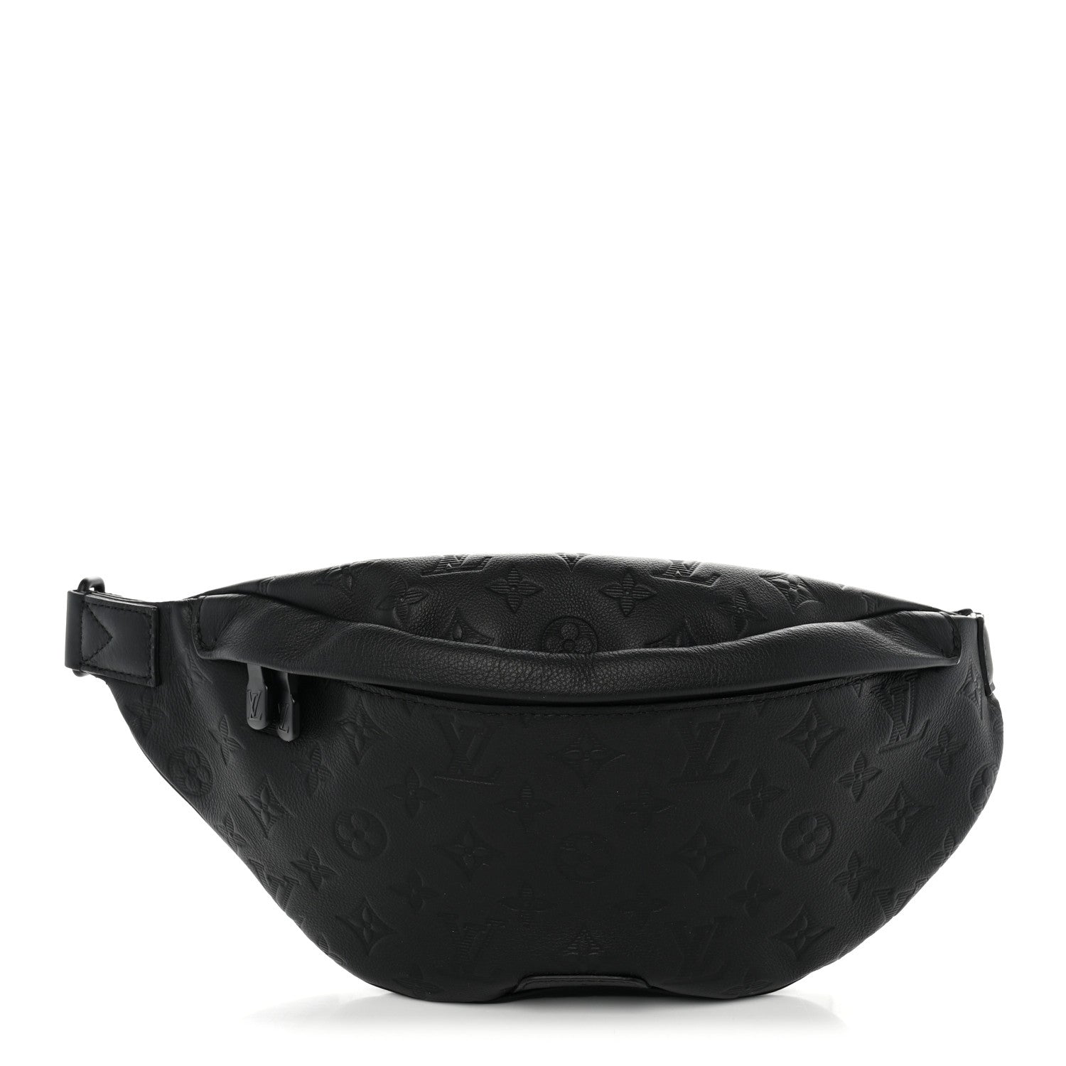 Louis Vuitton Calfskin Monogram Shadow Discovery Bumbag Black 1 of 8