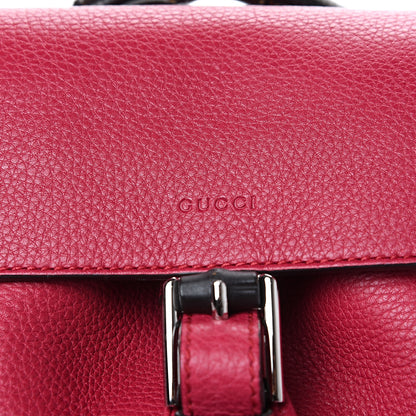 Gucci Cellarius Calfskin Small Bamboo Backpack Petunia 5 of 9