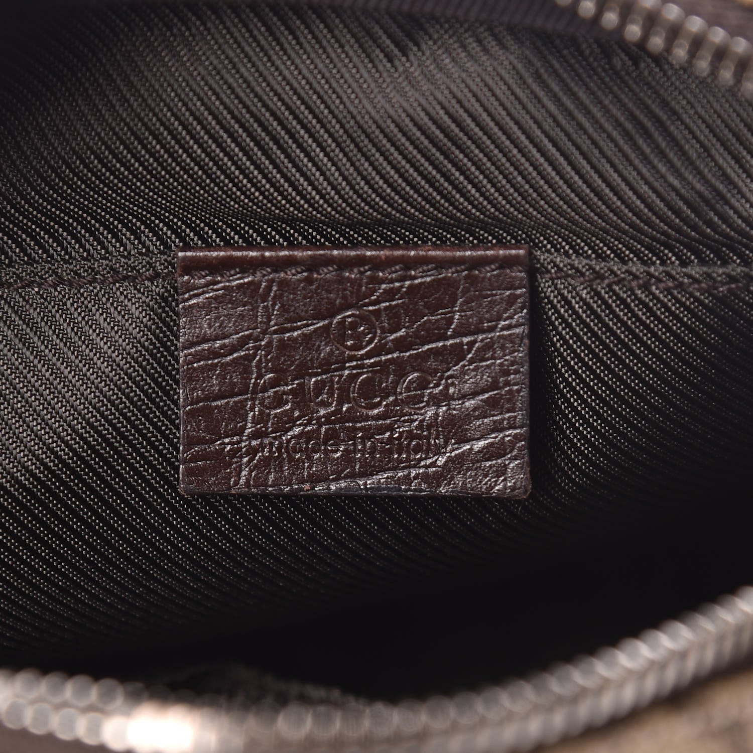 Gucci GG Plus Monogram Messenger Bag Ebony 8 of 12