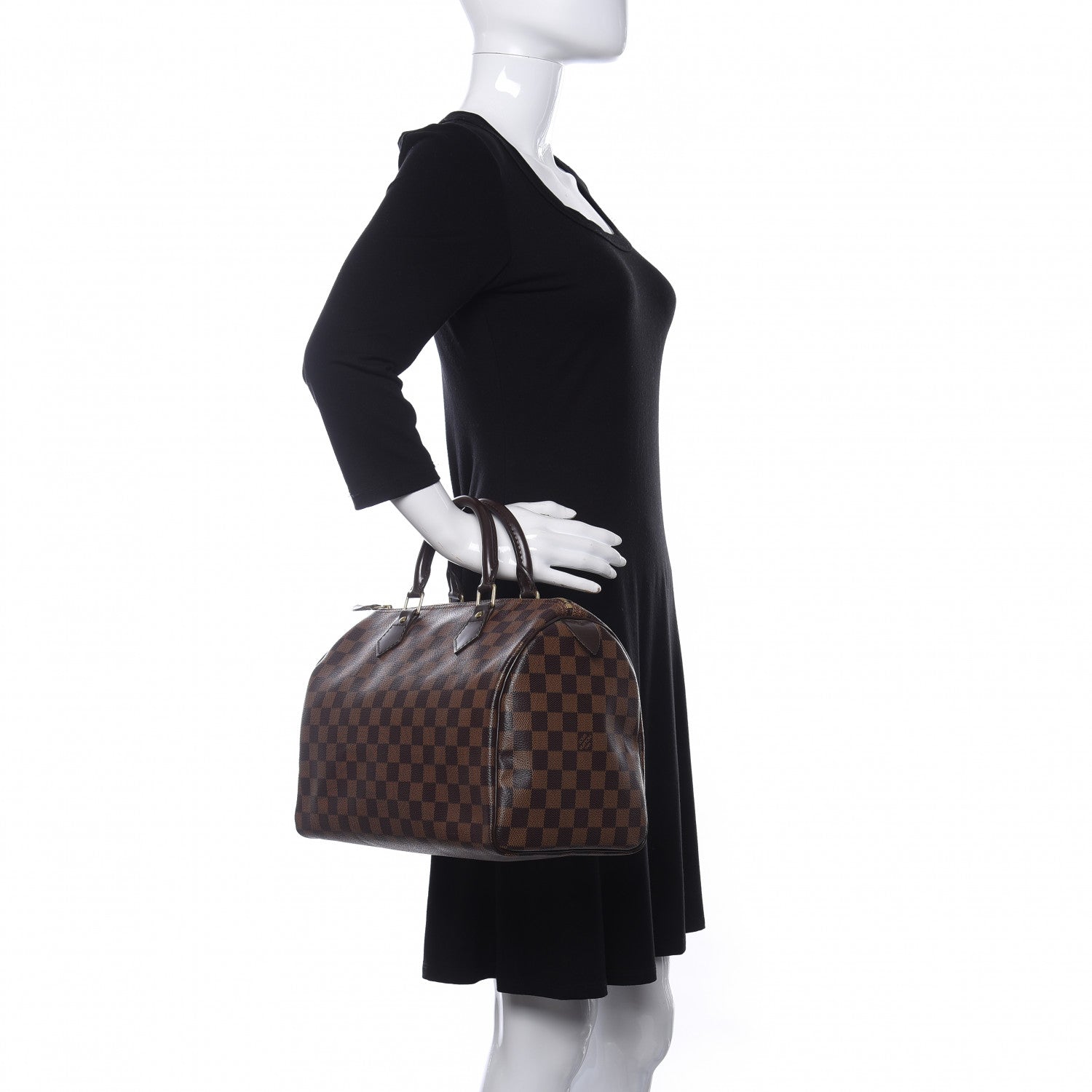 Louis Vuitton Damier Ebene Speedy 30 2 of 10