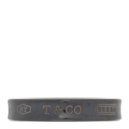 Tiffany Titanium 4mm Narrow 1837 Ring 52 6 1 of 4