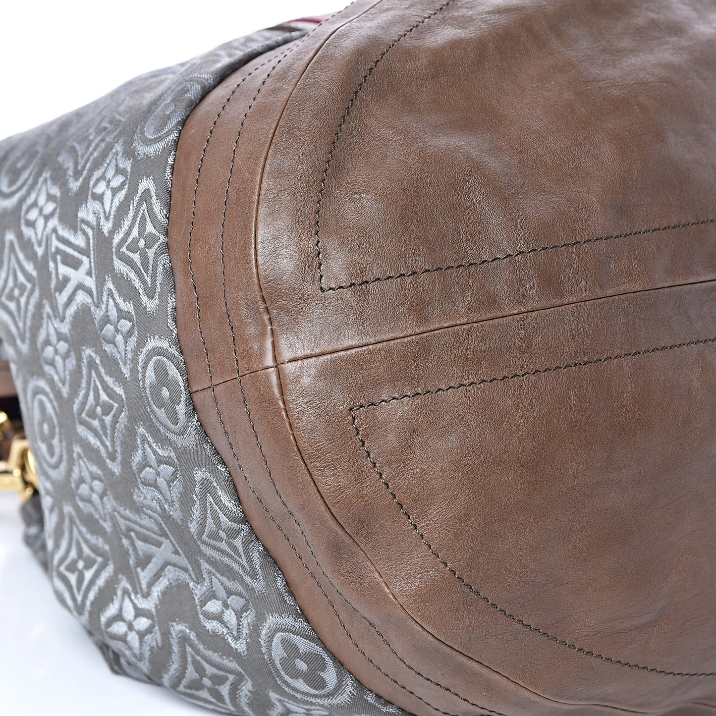Jacquard Monogram Fabric Aviator Kaki