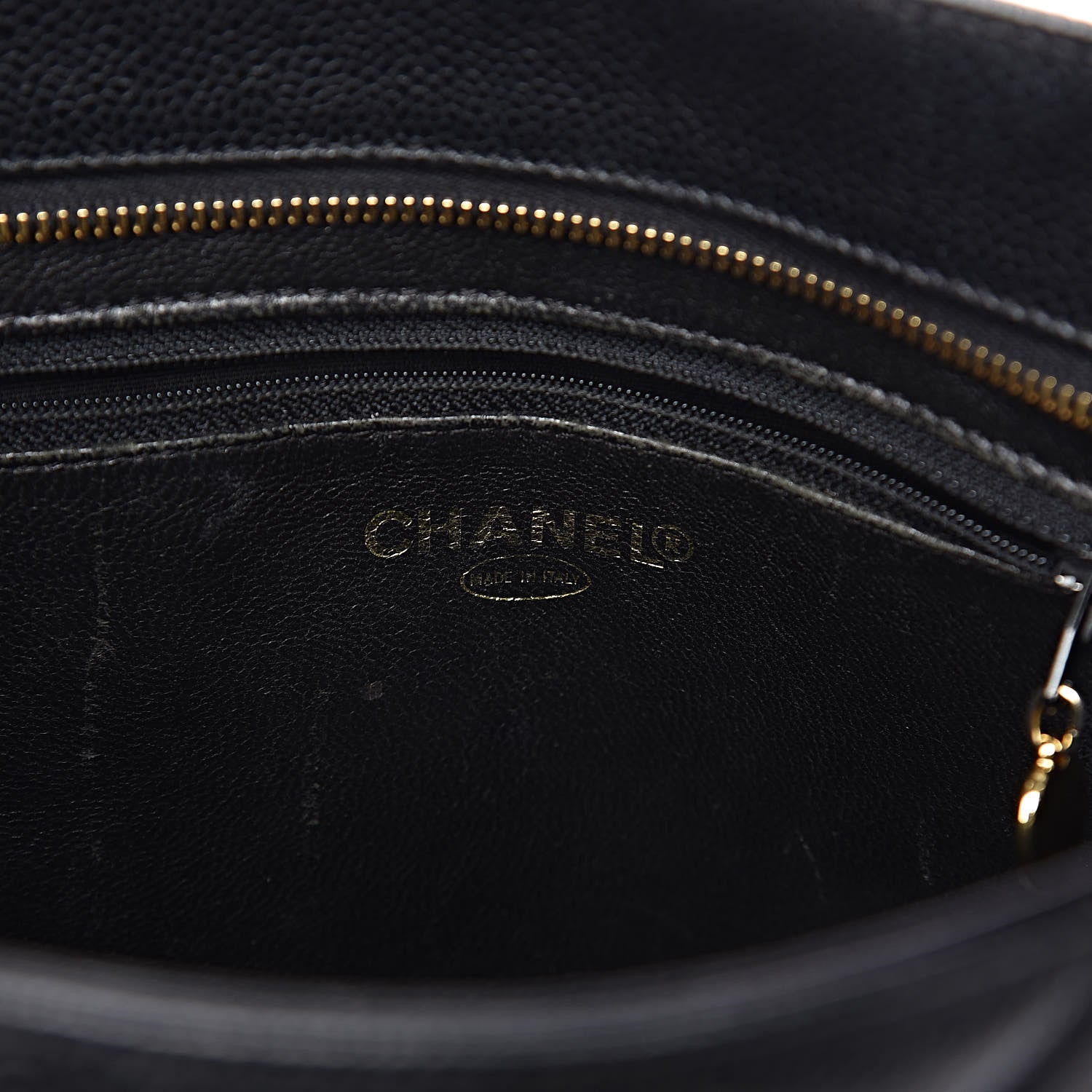 Chanel Caviar Quilted Medallion Tote Black 6 of 14