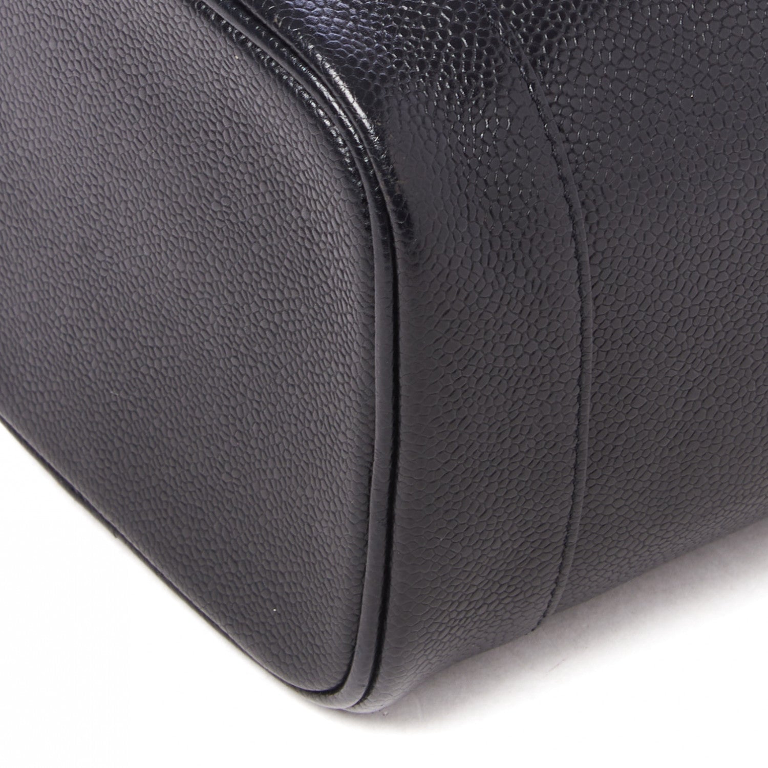 Chanel Caviar Cosmetic Vanity Bag Black 4 of 10