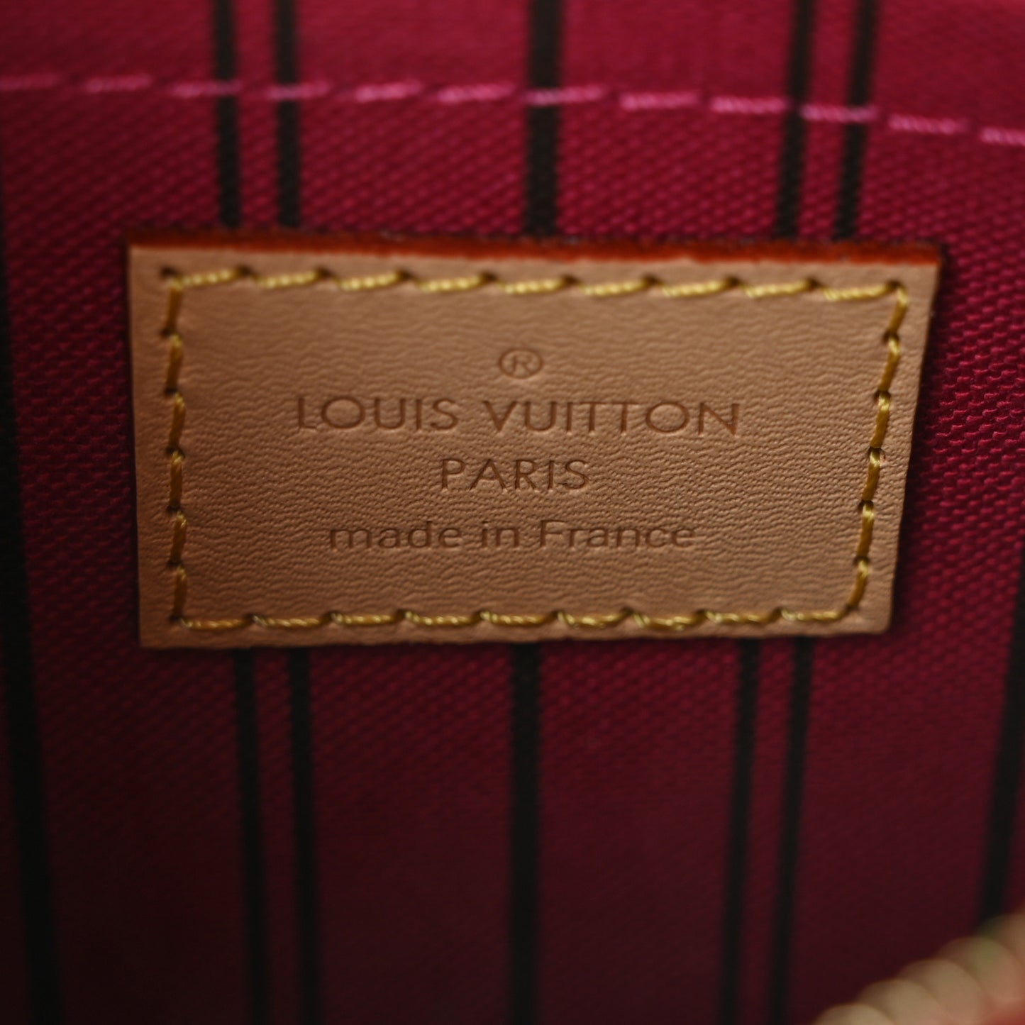 Monogram Neverfull PM Pochette Pivoine