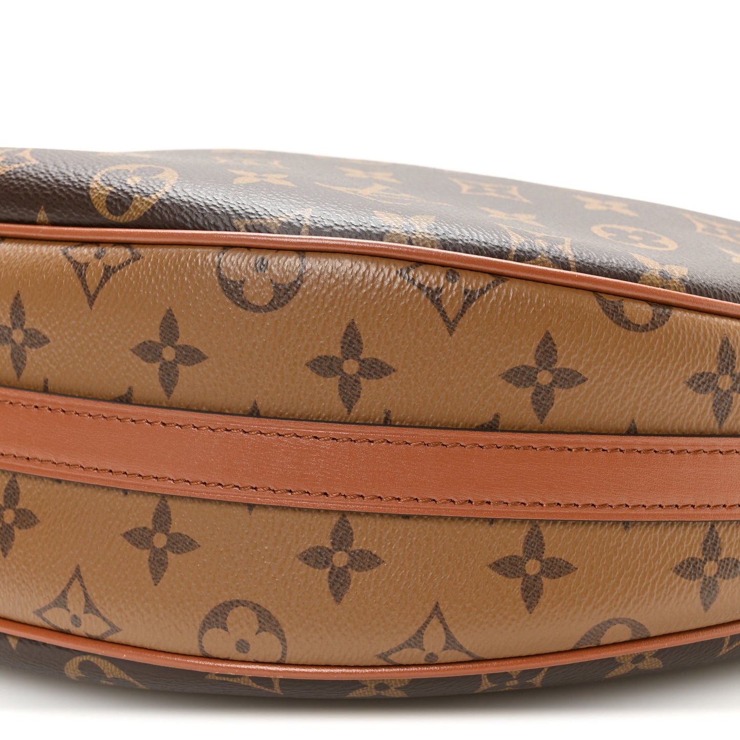 Reverse Monogram Loop Hobo